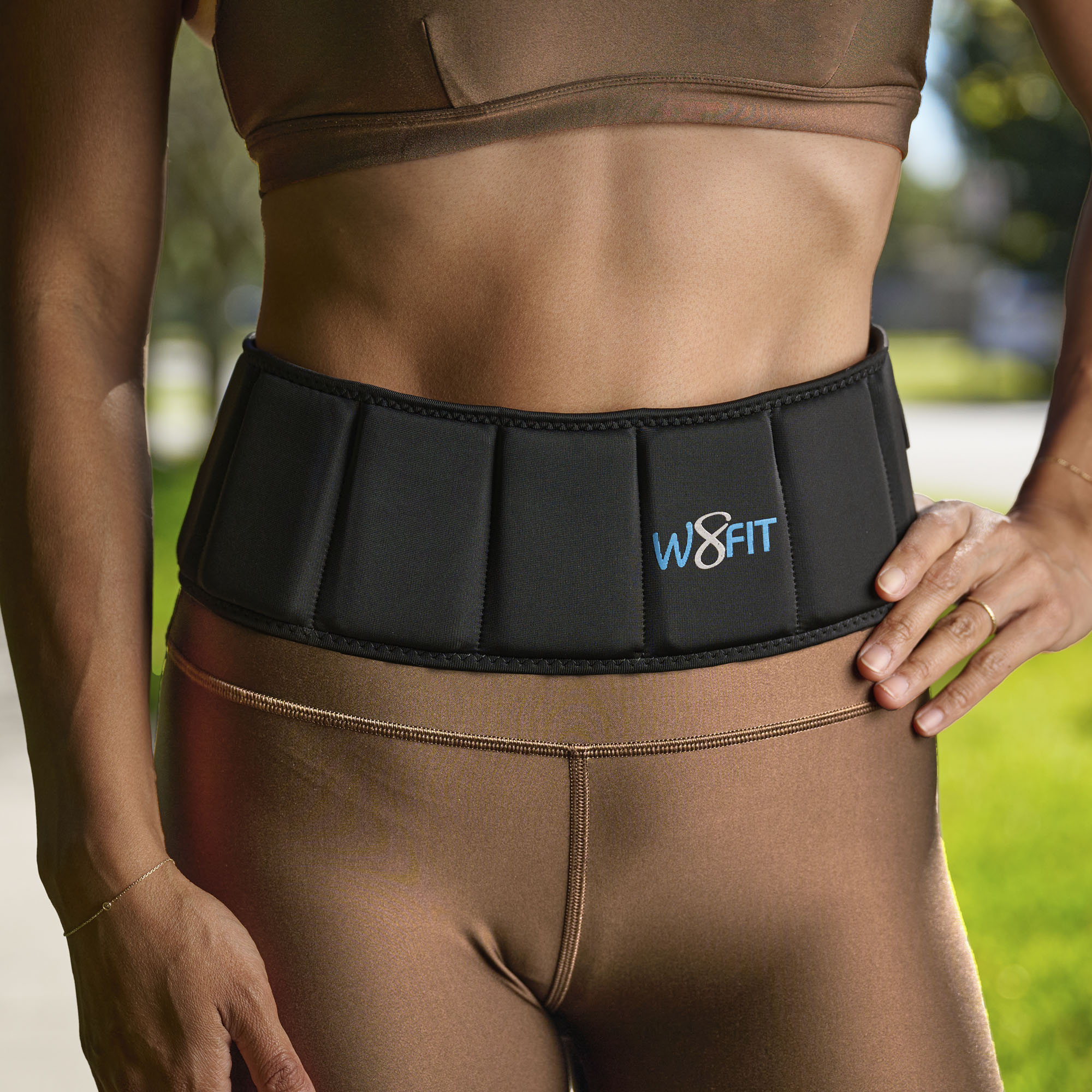 Adjustable Weighted Walking Belt | 1–10 lb