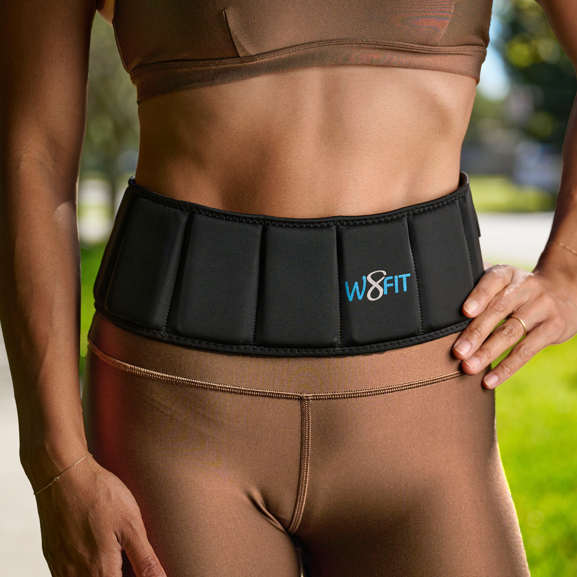 Adjustable Weighted Walking Belt | 1–10 lb